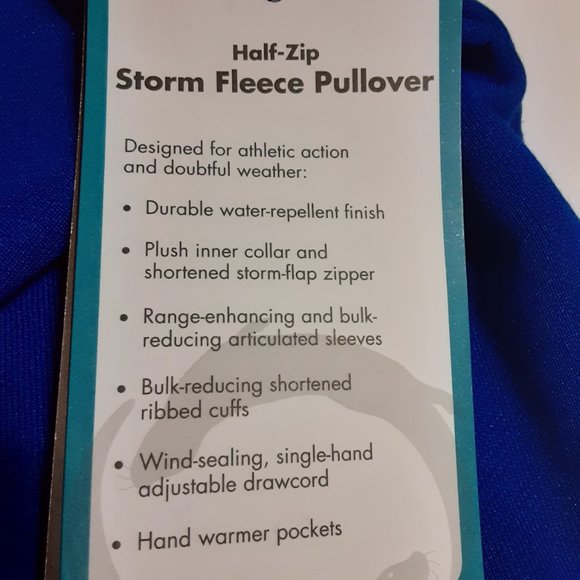 NWT Otter Men's Half Zip Storm Fleece Pullover Sweatshirt Size XL - Picture 7 of 12